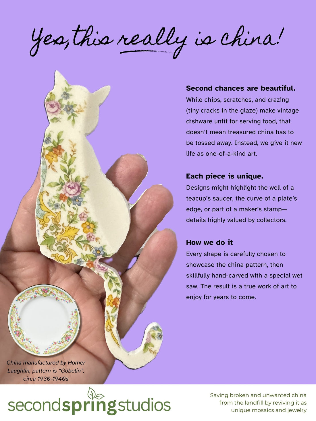 Yes, this really IS vintage china