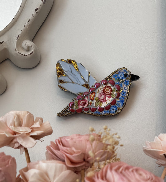 Mosaic bird