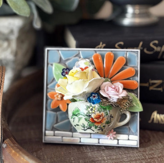 Mosaic mini floral